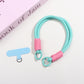 Vibrant Braided Rope Keychain/Bag Charm/Phone Lanyard