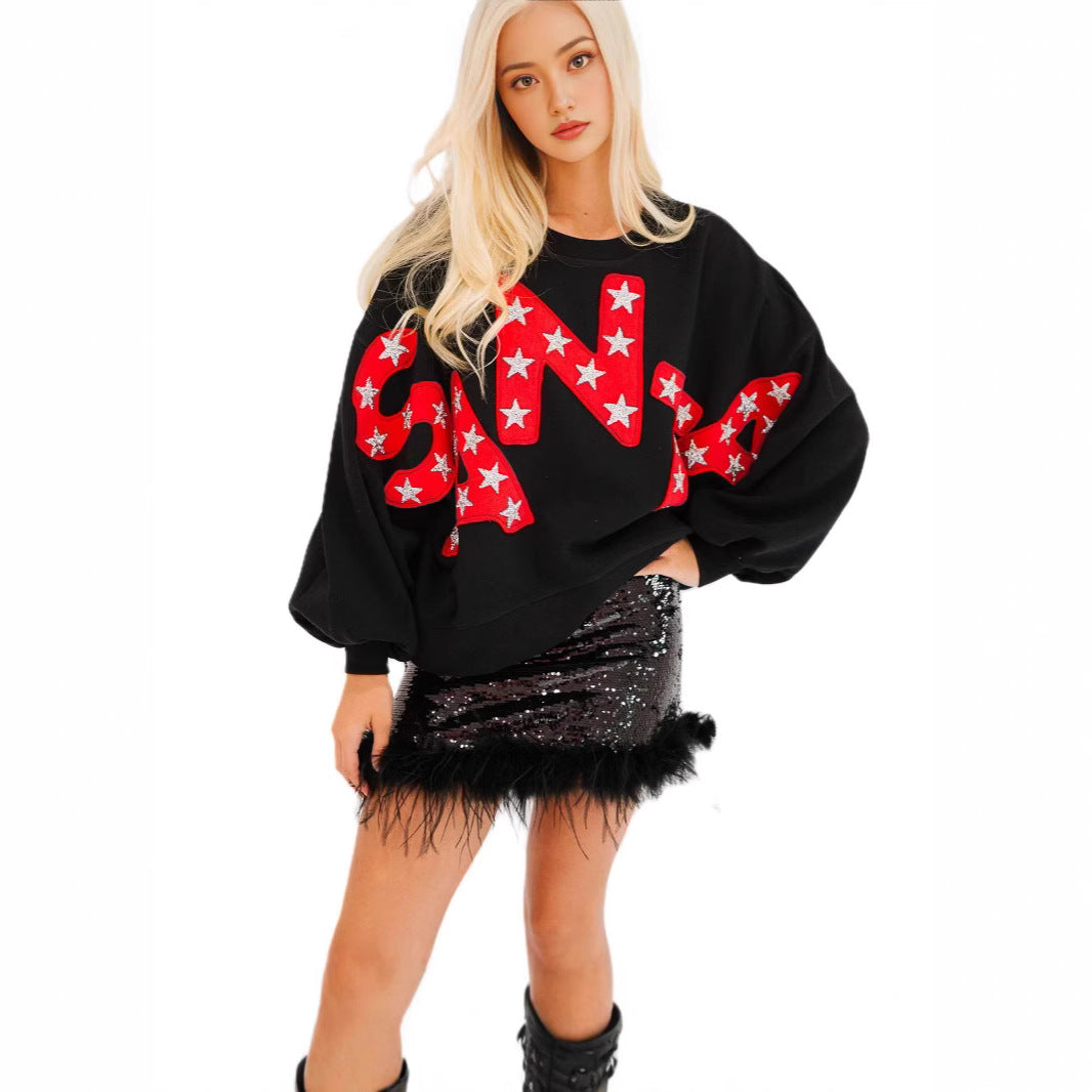 Casual and Stylish Long-sleeved Sweatshirt