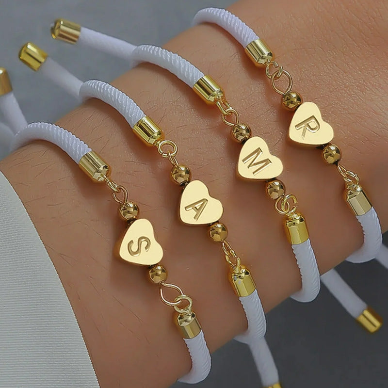 The Amorette Initial Bracelet