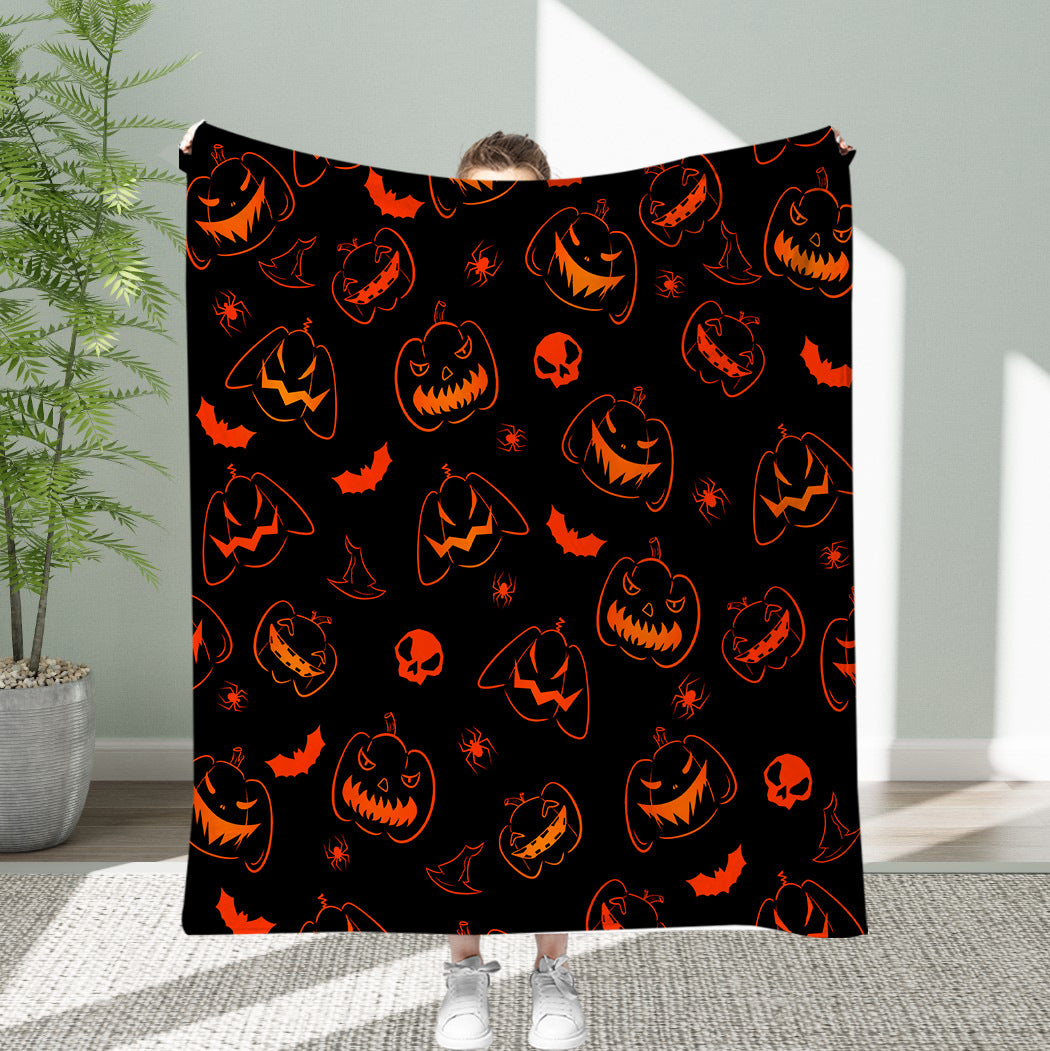 Halloween Flannel Blanket
