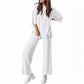 Loose T Side Pocket Sleepwear Set