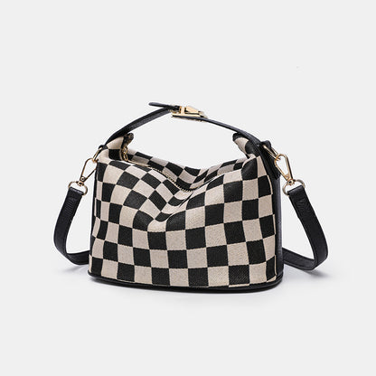 Checkered Crossbody Bag