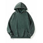 Velvet Cotton Hooded Sweatshirt