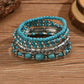Turquoise Beaded Bracelet(MOQ:2)