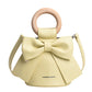 Bow Fashion Bucket Bag