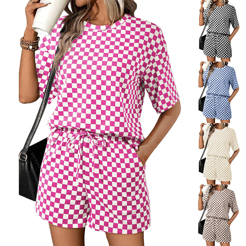 The Sadie Checker Lounge Set