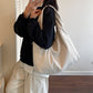 Personalized Corduroy Hobo Shoulder Bag Custom Name Embroidery Tote