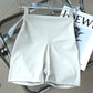No Awkward Line High Waist Elastic Fitness Base Sports Shorts