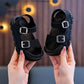 The Steph Buckle Kid Sandals