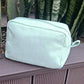25pc Seersucker Cosmetic Bag