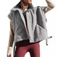 Women's Plush Vest Lambswool Jacket Vest Coat