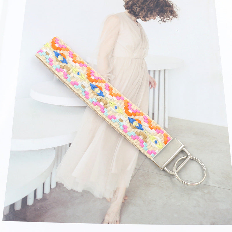 Nylon Keychain Wristlet