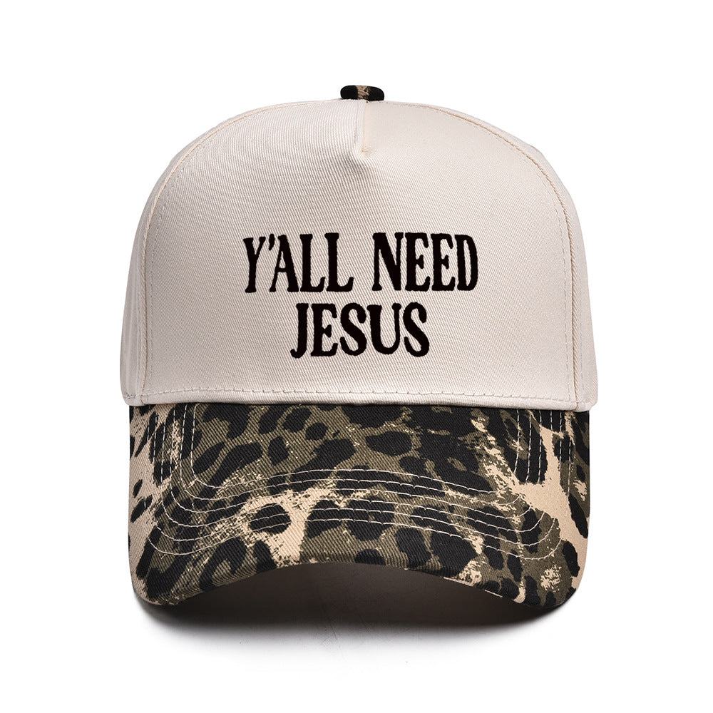 "Y'ALL NEED JESUS" Embroidered Trucker Hat