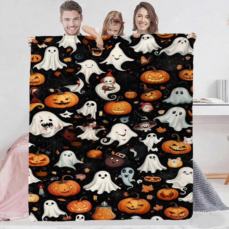 Halloween Flannel Blanket