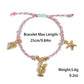 Marine Style Starfish Shell Turquoise Shell Beaded Chain Stretch Bracelets