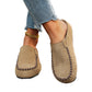 Suede Moccasin Slip-On Mule Clogs