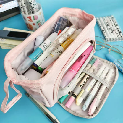 Large Capacity Stationery Bag pencil Box