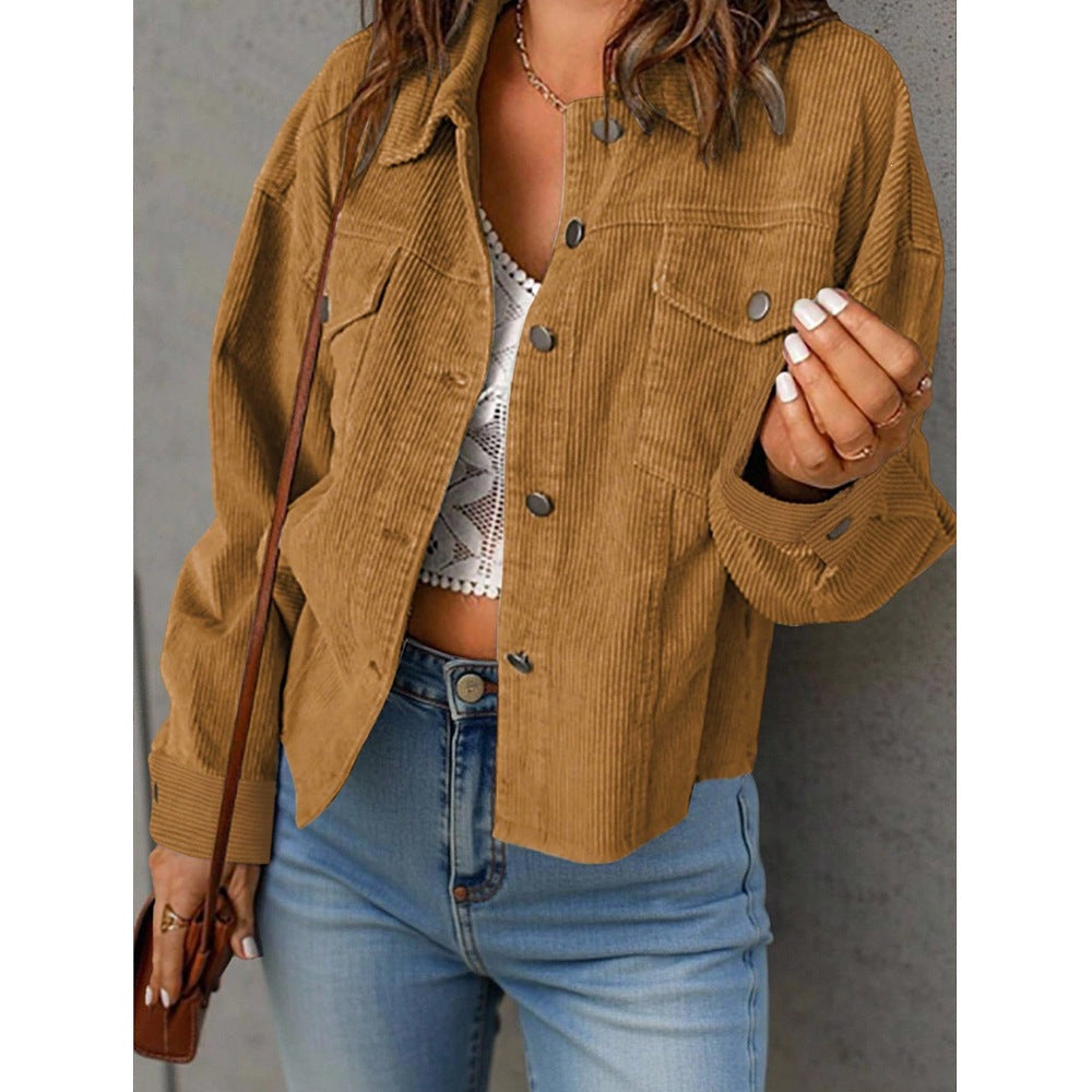 The Hollis Corduroy Shacket