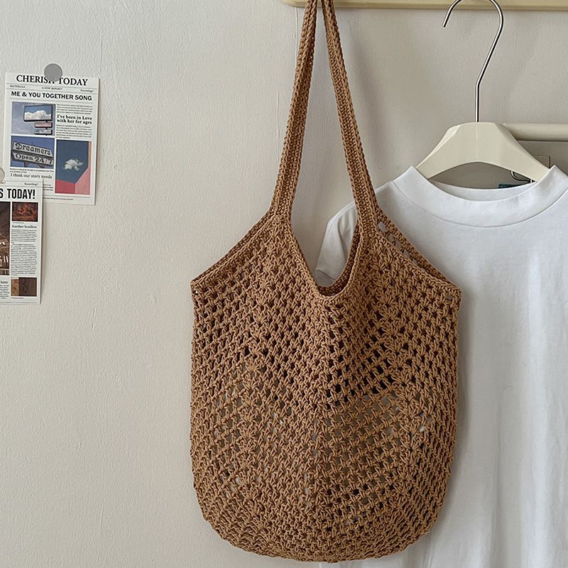 Woven Tote Beach Bag