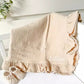 Custom Personalized Ruffle Baby Blanket