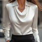 Simple Swing Collar Shirt Collar