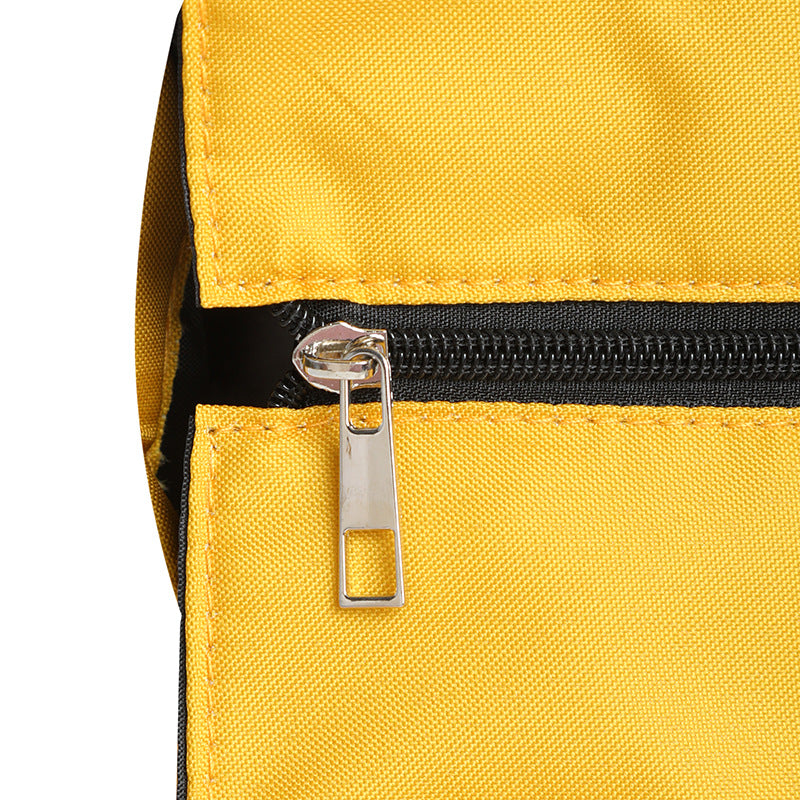 Ball Sports Print Multi-Pocket Utility Tote Bag