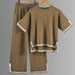 The Wren Contrast Knit Set