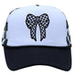 Checkered Bow Trucker Cap