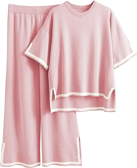 The Wren Contrast Knit Set