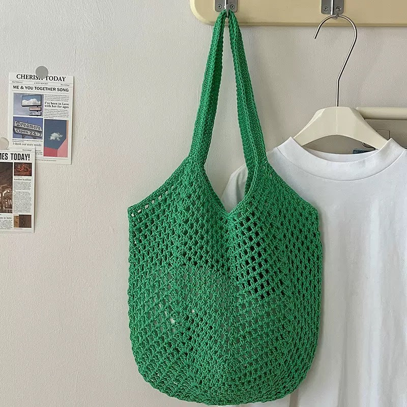 Custom Woven Tote Beach Bag