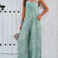 Abstract Wide Leg Jumpsuit