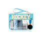 Clear Pouches Featuring Ball Game Glitter Chenille Patches