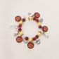 Game Day Team Charm Bead Bracelet Collection