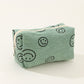 Smiley Corduroy Cosmetic Bag