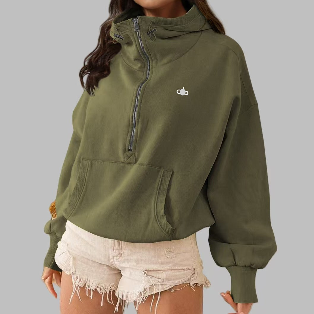 A-Half-Zip Hoodie