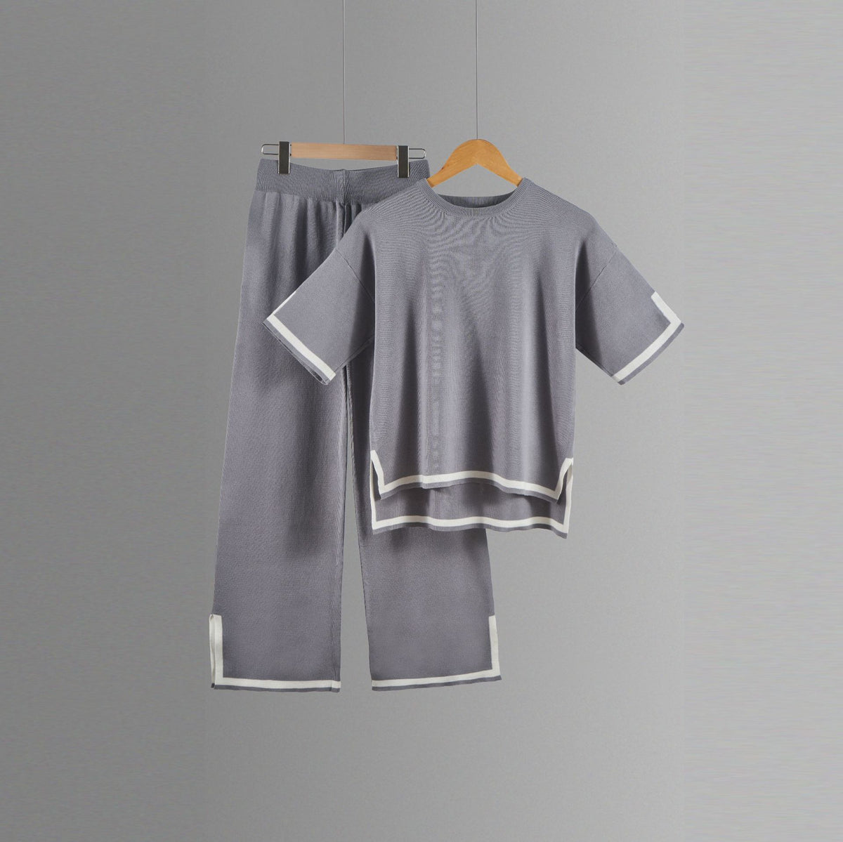 The Wren Contrast Knit Set