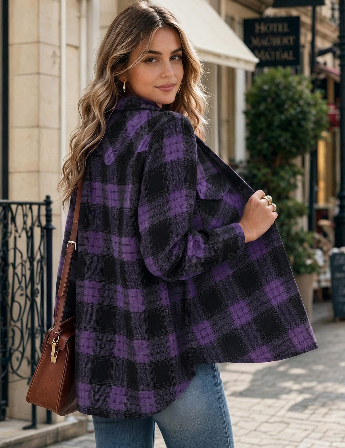 Long Sleeve Plaid Shirt