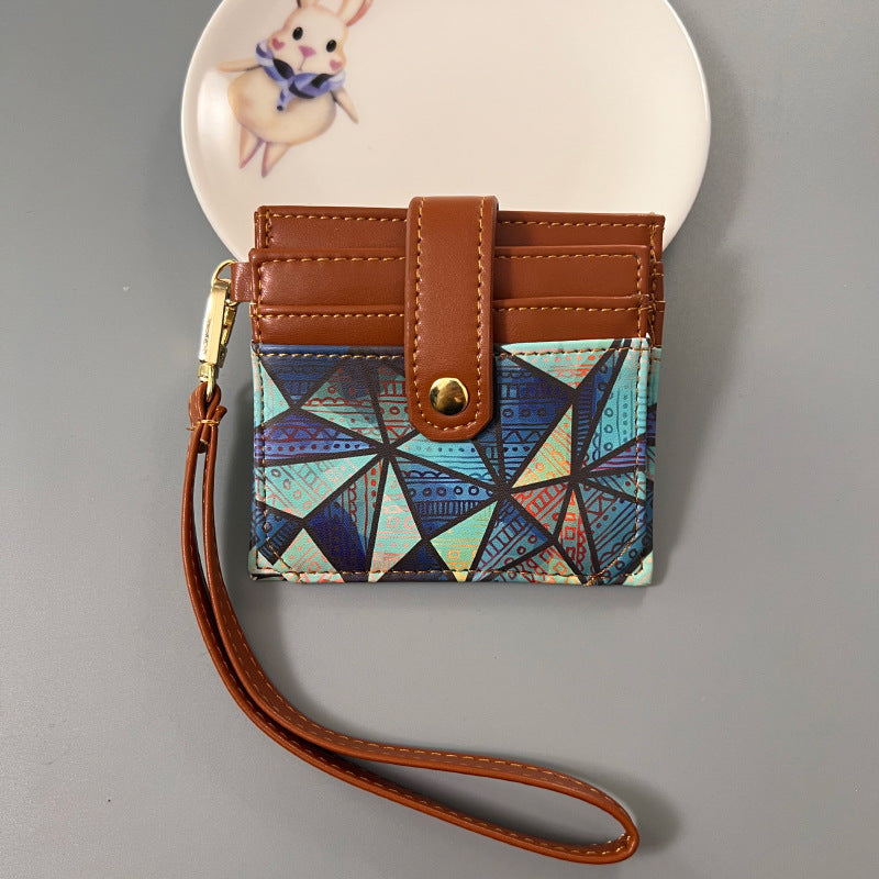 Ultra-thin Snap-closure Card Holder