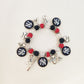 Game Day Team Charm Bead Bracelet Collection