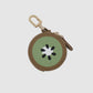 Fruit-Shaped Mini Coin Purse Keychain - Portable PU Leather Wallet & Bag Charm