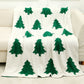 Chrismas Theme Half-Fleece Blanket