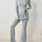 Ribbed Knit Loungewear Set