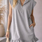 Scuba 1/2 Zip Pocket Dress