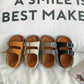 Double Buckle Kids Sandals