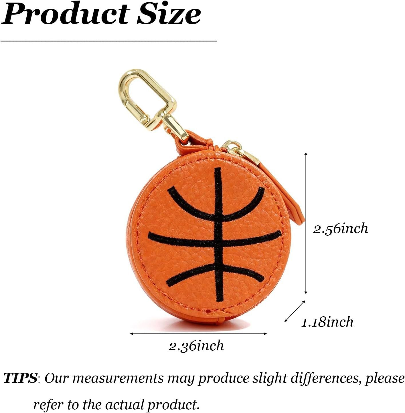 Mini Coin Purse / Football Basketball Rugby Pickleball