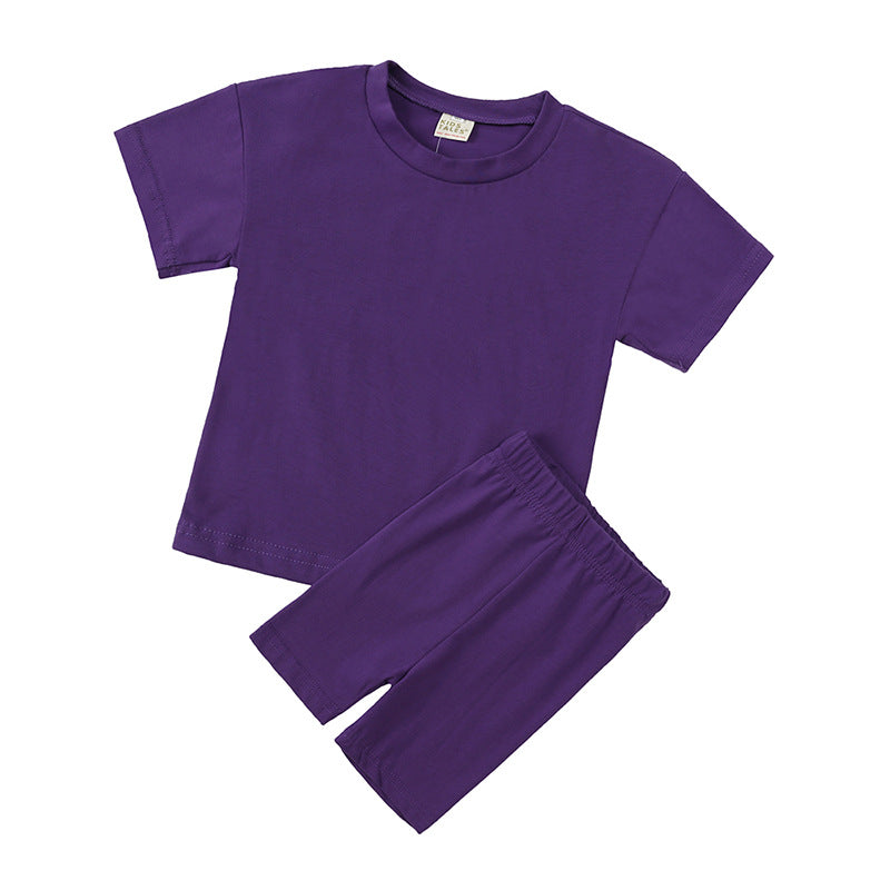 Kids' Essential Short Sleeve Set