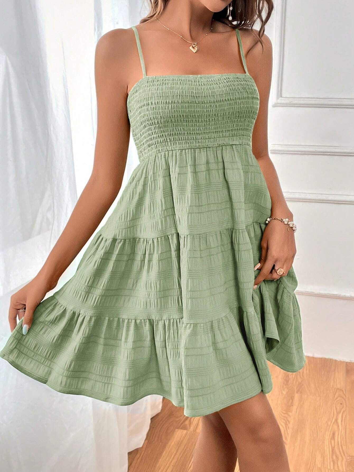 In the Breeze Tiered Dress