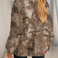 Oversized Camo Crewneck Sweatshirt