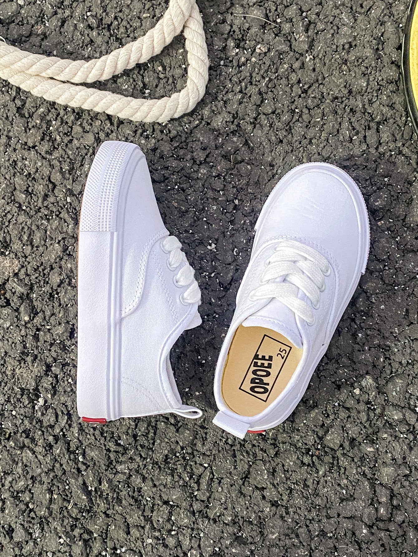 Kid's Canvas Lace-up Shoes