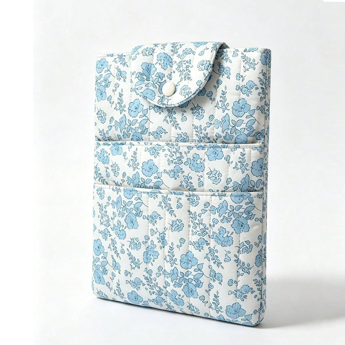 Quilted Bible Cover with Pen Slots & Phone Pocket